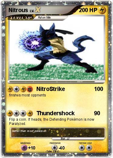 Pokemon Nitrous