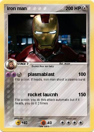 Pokemon iron man