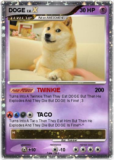 Pokemon DOGE