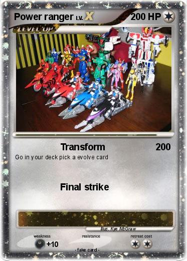 Pokemon Power ranger