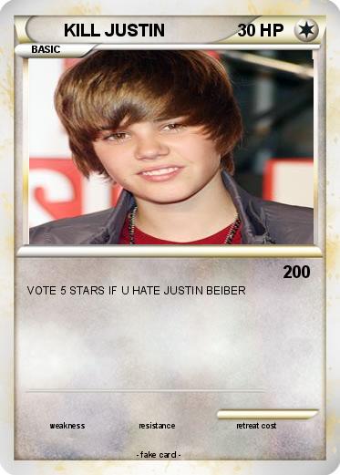 Pokemon KILL JUSTIN