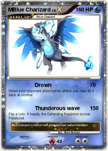 Pokemon MBlue Charizard