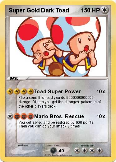 Pokemon Super Gold Dark Toad 