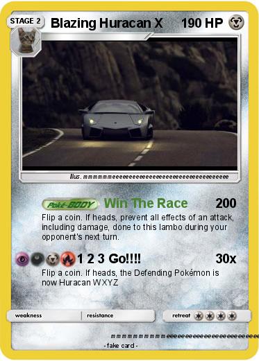 Pokemon Blazing Huracan X