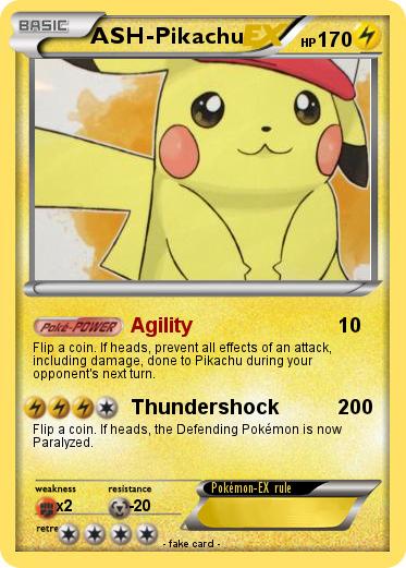 Pokemon ASH-Pikachu