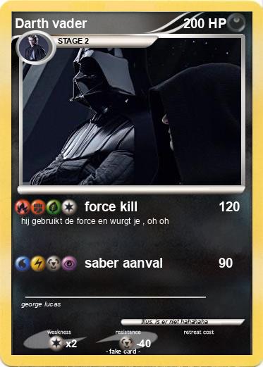 Pokemon Darth vader
