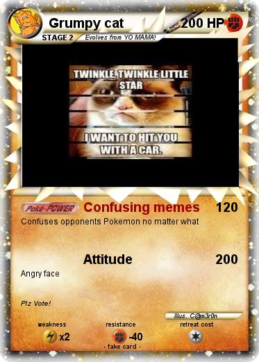 Pokemon Grumpy cat