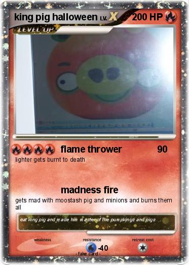 Pokemon king pig halloween