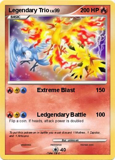 Pokemon Legendary Trio