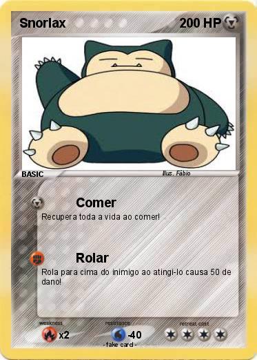 Pokemon Snorlax