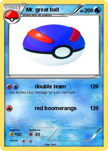 Pokemon Mr. great ball