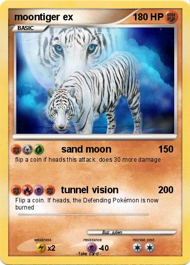 Pokemon moontiger ex