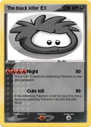 Pokemon The black killer EX