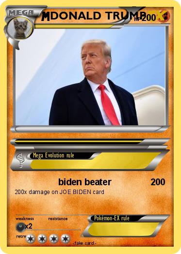 Pokemon DONALD TRUMP