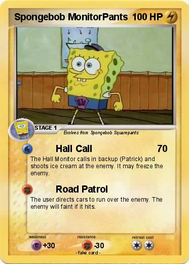 Pokemon Spongebob MonitorPants