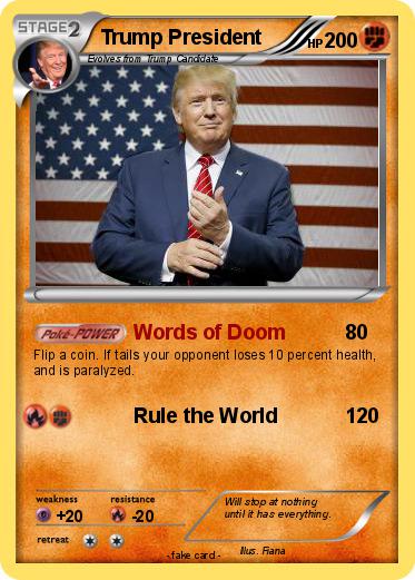 Pokemon Trump President