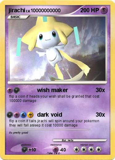 Pokemon jirachi