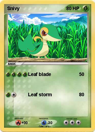 Pokemon Snivy