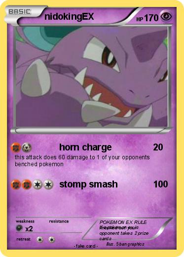 Pokemon nidokingEX