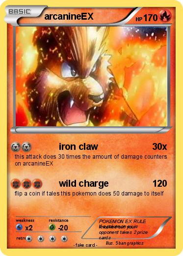 Pokemon arcanineEX