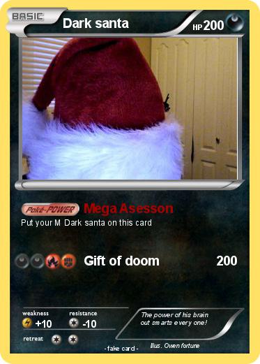 Pokemon Dark santa