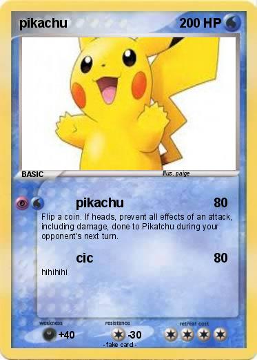 Pokemon pikachu