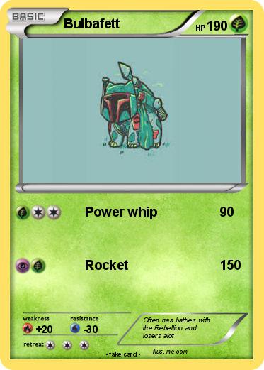 Pokemon Bulbafett