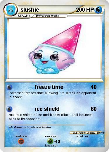 Pokemon slushie
