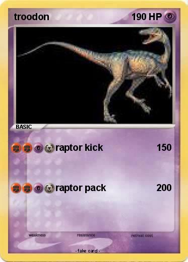 Pokemon troodon