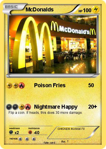 Pokemon McDonalds