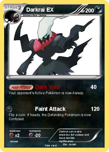 Pokemon Darkrai EX