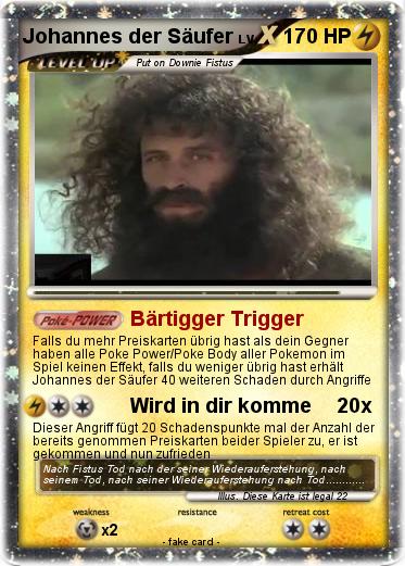 Pokemon Johannes der Säufer