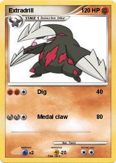 Pokemon Extradrill