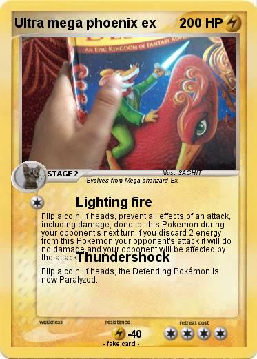 Pokemon Ultra mega phoenix ex