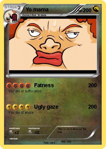 Pokemon Yo mama