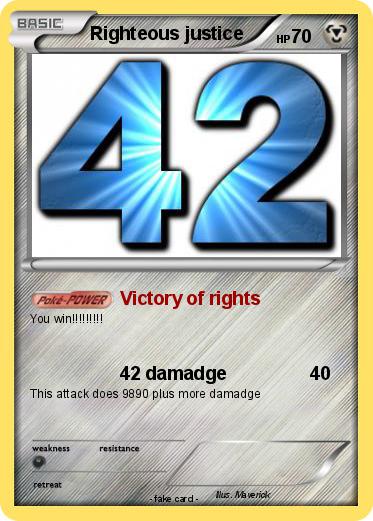 Pokemon Righteous justice