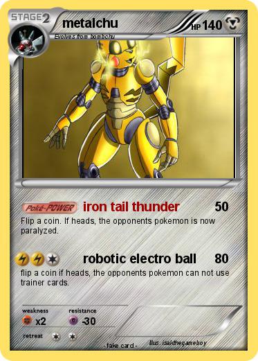 Pokemon metalchu