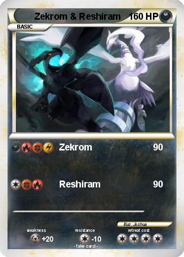 Pokemon Zekrom & Reshiram