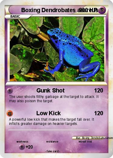 Pokemon Boxing Dendrobates azureus
