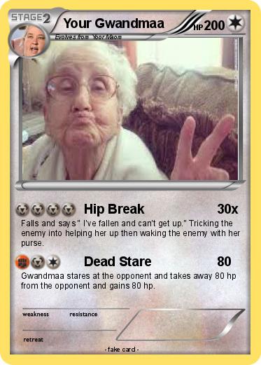 Pokemon Your Gwandmaa