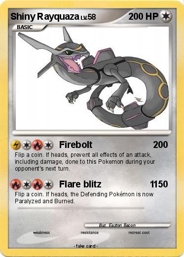 Pokemon Shiny Rayquaza