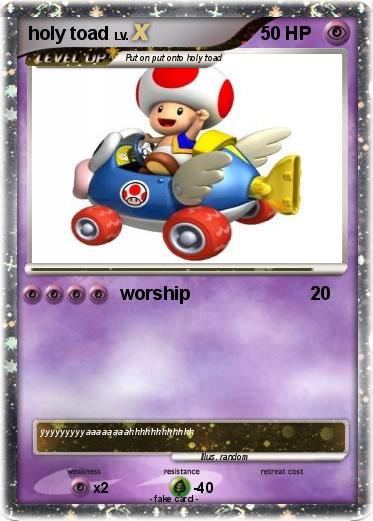 Pokemon holy toad