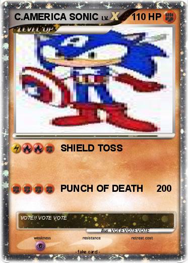 Pokemon C.AMERICA SONIC