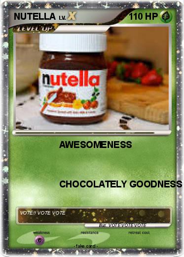 Pokemon NUTELLA