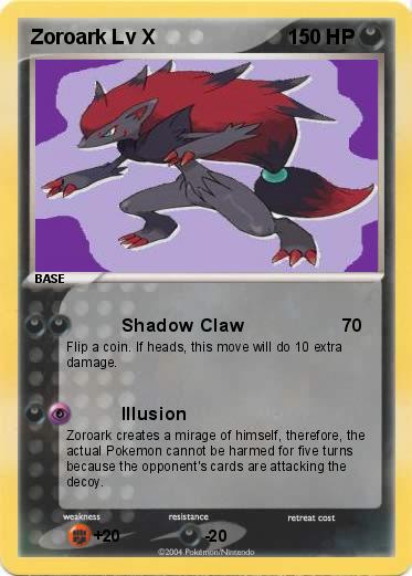 Pokemon Zoroark Lv X