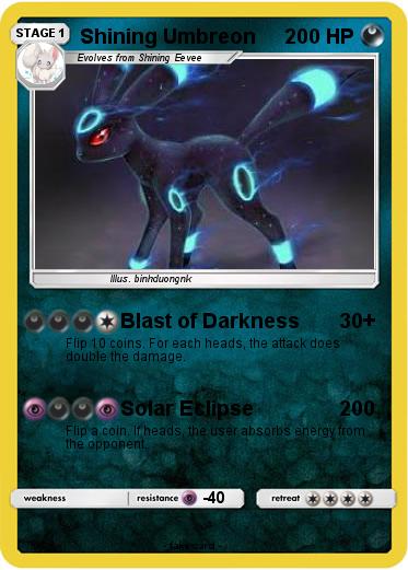 Pokemon Shining Umbreon