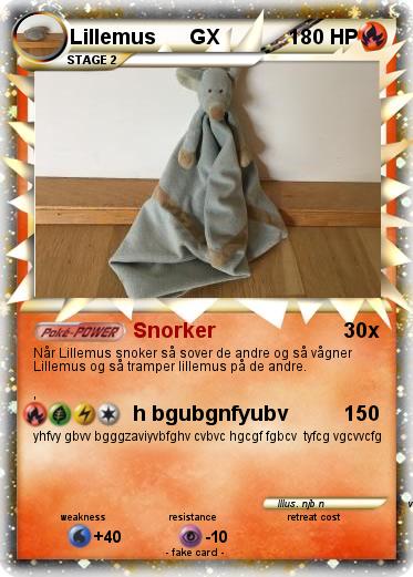 Pokemon Lillemus      GX