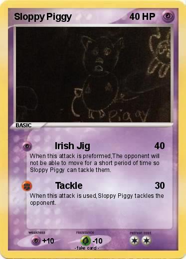 Pokemon Sloppy Piggy