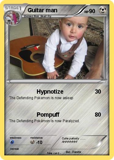 Pokemon Guitar man