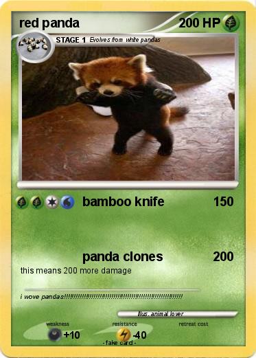 Pokemon red panda